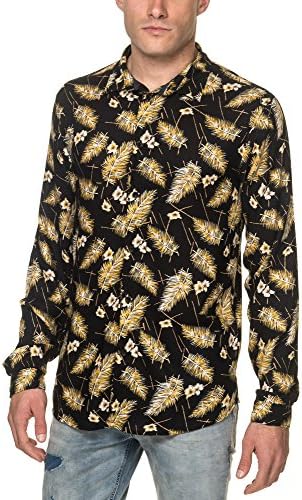 Anerkjendt Men's Louis Shirt Men's Black Shirt in Size M Black