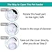 Automatic Cat Feeder Pet Food Dispenser Feeder Medium Large Cat Dog–4 Meal, Voice Recorder Timer Programmable,Portion Controlthumb 3