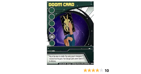 bakugan doom card