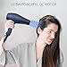 1875W Negative Ions Hair Dryer JINRI Professional DC Motor Air Blower with Concentrator & Diffuser, 3 Heat 2 Speed with Cool Shot Button,Black