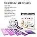 Booty Band & Resistance Bands - Butt Workout Band - Set of 4 Elastic Bands with Butt Belt for Women + Unique Workout iOS/Android App + Gym Bag + Workout Videos + eBooks + Nutrition Guide (3 Colors)