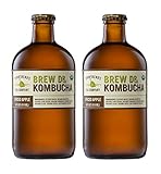 Brew Dr Spiced Apple Raw Organic Kombucha (2 bottles)
