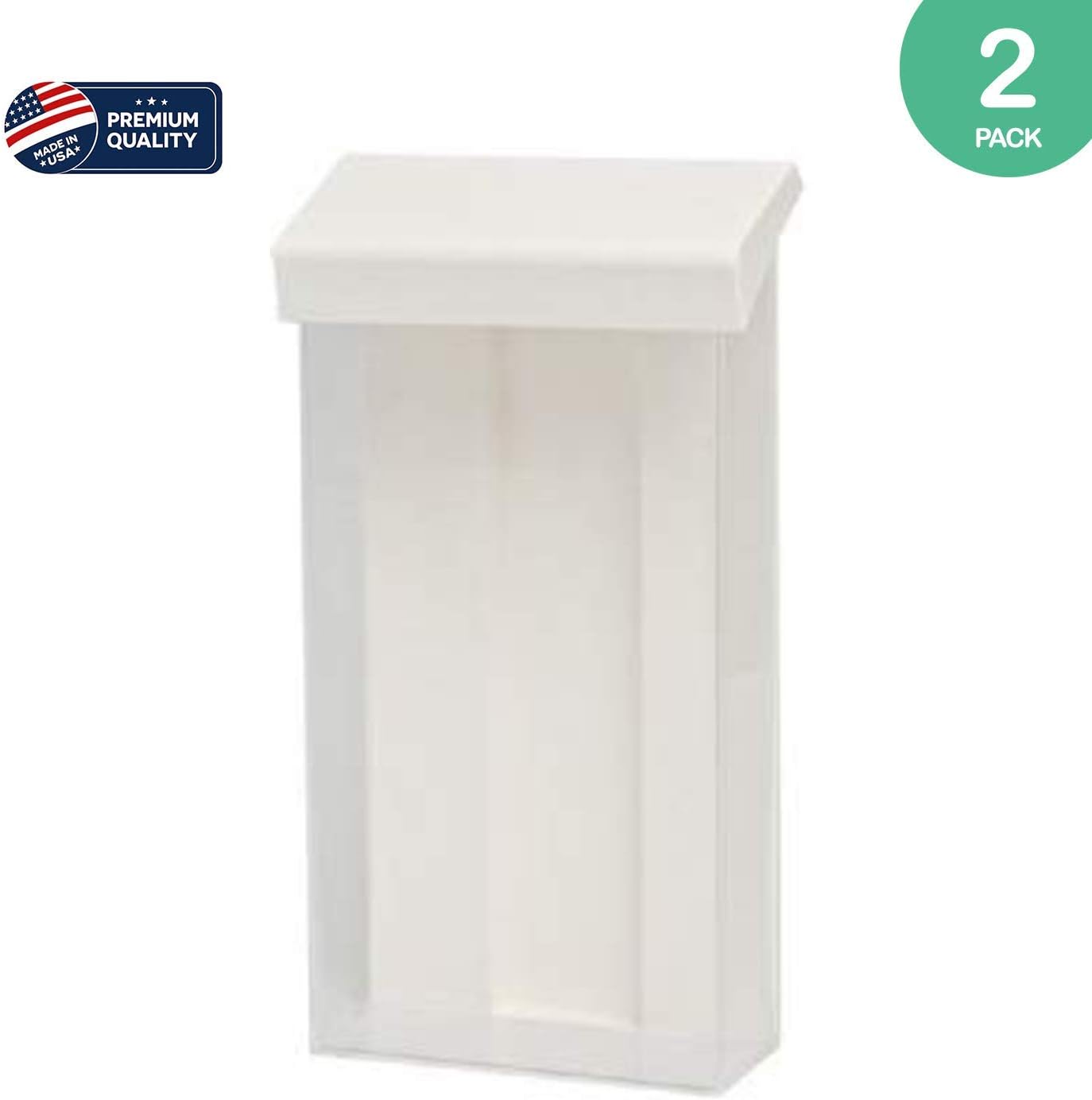 ClearAd Outdoor Brochure Holder 4x9 with Lid Outside