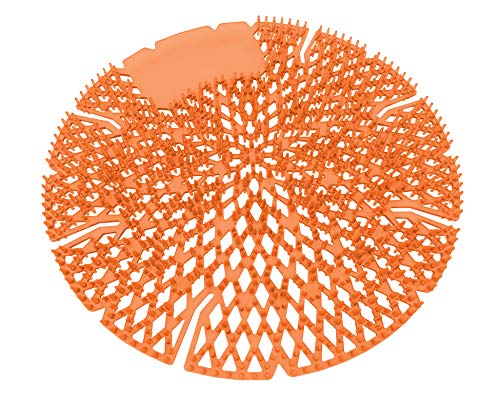 Big D 626 The Diamond 3D Urinal Screen, Mango Bay Fragrance, Red-Orange (Pack of 10) - Prevents splash back - Lasts up to 45 days - Ideal for restrooms in offices, schools, restaurants, hotels, stores - Thumbnail 5