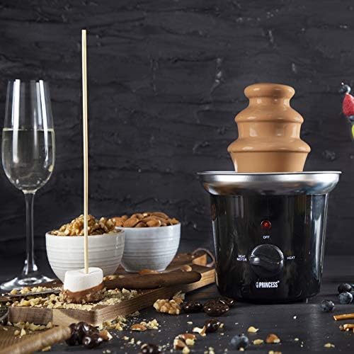 Fontaine à chocolat Princess 292994 noire - 3 étages - 0,4 L - 32 W - Maintien au chaud - Cuisine A Vivre Fontaine à chocolat Princess 292994 noire - 3 étages - 0,4 L - 32 W - Maintien au chaud
