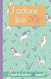 J'adore lire Mini: Carnet de lectures & agenda (Les carnets du passionné) (French Edition) by 