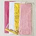 Ling's moment 20pcs Tassel Banner Tissue Paper Tassels Garland, Fiesta Fringe Garland for Wedding, Baby Shower, Event & Party Supplies, DIY Kits - (Metallic Gold+Pink+White+Hot Pink)