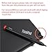 Elextako Digitizer Stylus Touch Pen with Eraser 1024 Pressure for Microsoft Surface Pro 1 and Pro 2 ThinkPad Lenovo X200T/X201T/X220T/X230T