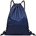 Savanaha Drawstring Backpack Waterproof Sackpack Double Sturdy Sports Backpack 2 Sizes