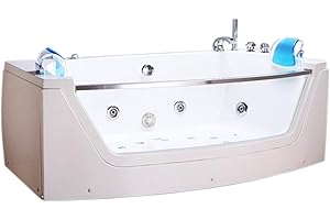 Whirlpool Massage Bathtub Hot Tub Hydrotherapy Double Pump Privilege 2 Two Persons