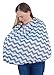Nursing Scarf for Breastfeeding | Infinity Nursing Cover Hides Back for Privacy