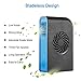 Skyocean Small Personal Fan with 6000mAh power bank, Mini Battery USB Desk Fan with Portable Charger Best using in Travel Office School Kitchen outdoor sport Camping Equipment (Black)