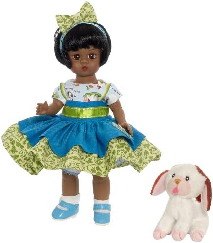 Alexander Dolls 8" The Poky Little Puppy - African American - Little Golden Books Collection - Storyland Collection