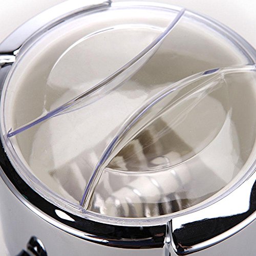 Eiscrusher Maschine Manueller Ice Crusher, Metall Eiszerkleinerer, 25 X 15 X 15 Cm, Silber – Bild 6