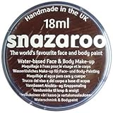 SNAZAROO 18ML Dark Brown Classic FACE PAINT PAINTING MAKEUP