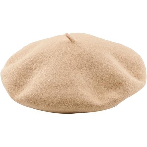 3174 Berets For Women Classic French Hats Solid Color Cotton Artist Painter Berets Wool Beret Hat French Beret Cap Winter Artist Painter  main image 4