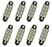 Cutequeen 8pcs White 42mm(1.72