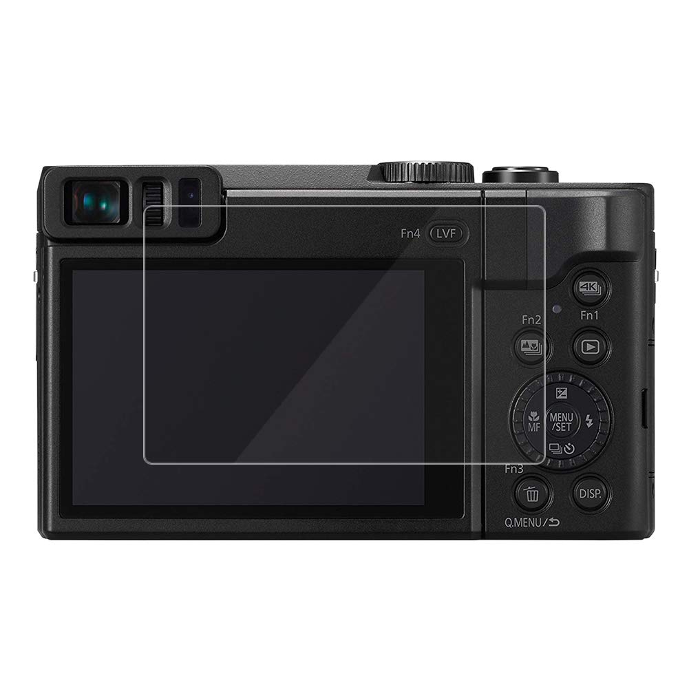 kinokoo Tempered Glass Film for Panasonic DC-TS7/DC-FT7 Crystal Clear Film Panasonic DC-TS7 DC-FT7 Screen Protector Bubble-free/Anti-scratch(2 pack)