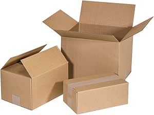Only Boxes, Pack 25, Cajas de Cartón para envíos almacenaje ...
