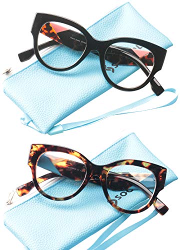 2 SOOLALA+Fashion+Prescription+Eyeglass+ClearLens