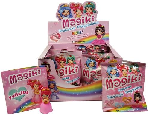 MAGIKI 15416 Princess Display of 16 Blind Bags, Multi Coloured