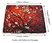 Gaming Mouse Pad - Non-Slip Rubber Base, Smooth Surface for Precise Mouse Control, Ideal for Laptop, Office Use - 9.5 x 7.9 Inch - Cherry Blossoming