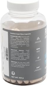 Pure for Men Stay Ready Fiber Capsule 120 Vegan Psyllium Chia Oat Fibre view 3