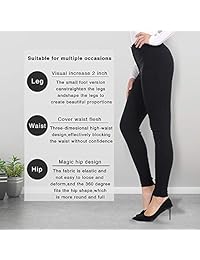 AUQCO Pantalones de vestir para dama Pantalones pitillo elásticos ajustados Pantalones de pierna recta de oficina de negocios casuales