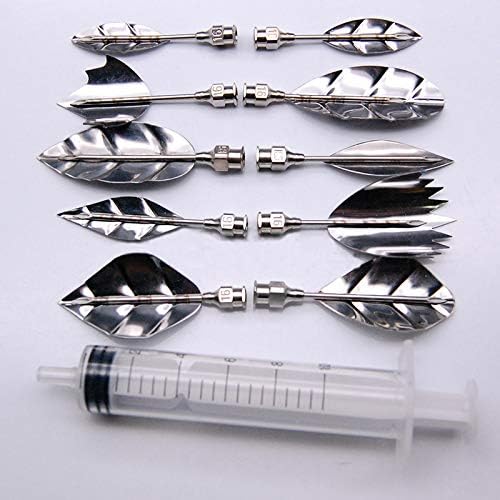 Lvhenongye 10 Gelatin Art Needles in Each Set+1pc Needle Gelatin Art Needles Tools Gracilaria Jelly 3D Pudding Cake Tool