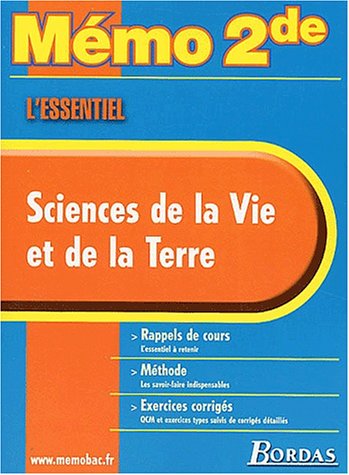 Sciences de la terre et de la vie