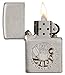 Zippo The Light of Your Life Brushed Chrome Pocket Lighter