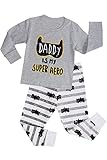 CharmLeaks Christmas Cotton Toddlers Boy Pyjamas Sets Girls Pajama Sets Pjs Set 2-7