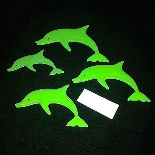 New Glow In The Dark Vinyl Kids Baby Home Decor Room Wall Sticker Decals "dolphin10"set20