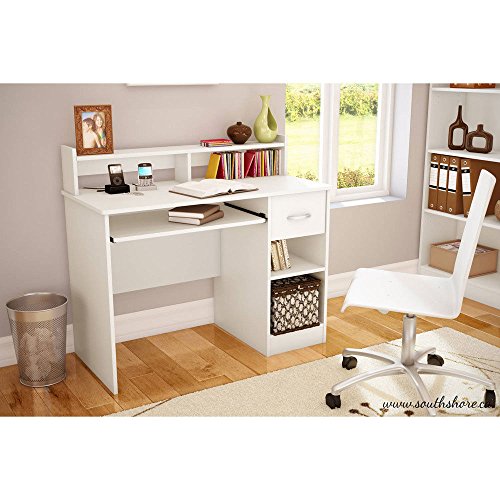 Computer Desk Home Laptop Table College Home Office Furniture Work Station White