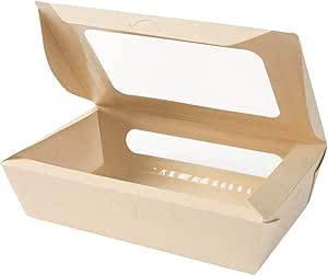 BIOZOYG Caja para Llevar de Fibras de bambú I Caja cartón ...