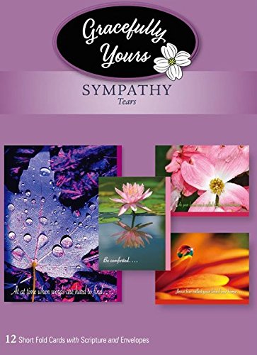 Gracefully Yours Box Set Sympathy Greeting Card, 6 5/8” x 4 3/4” (159.0)