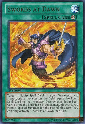 Yu-Gi-Oh! - Swords at Dawn (SHSP-EN066) - Shadow Specters - 1st Edition - Rare