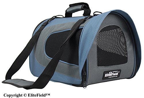 Elitefield airline approved soft pet carrier with plush…