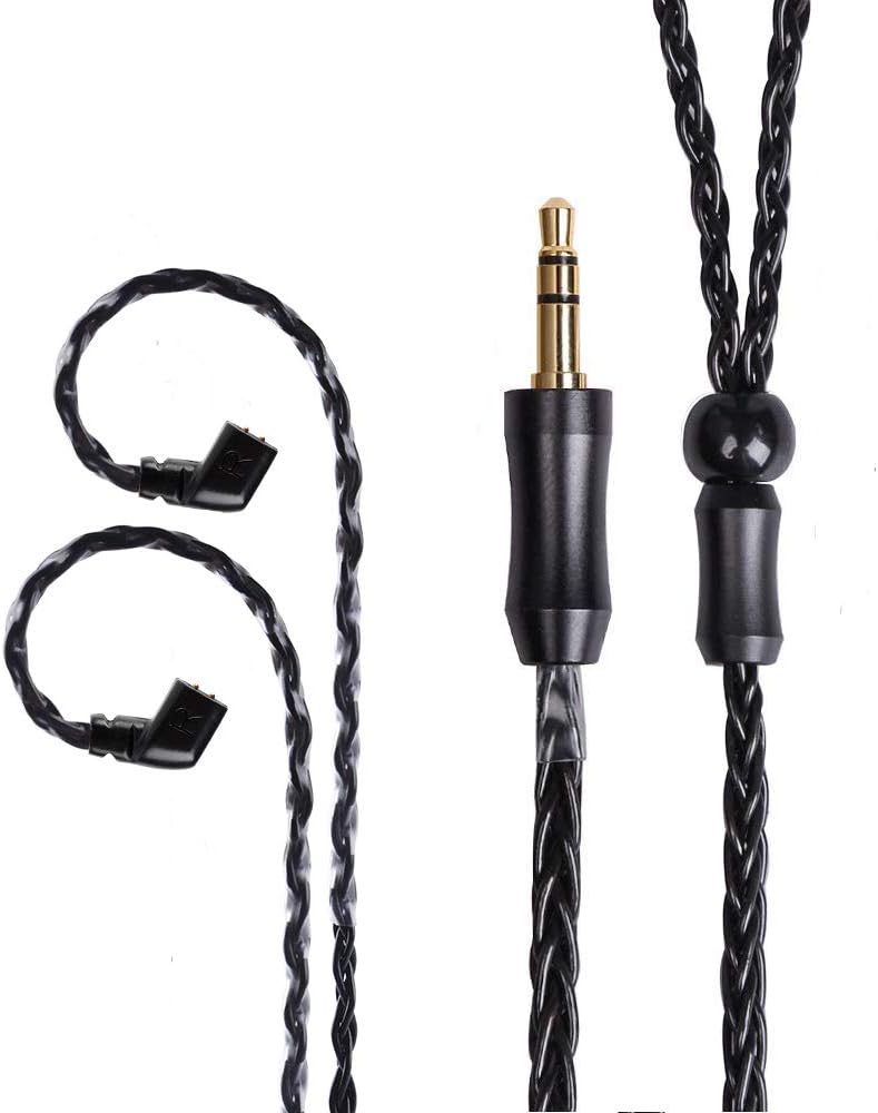 16 Core Silver Plated Upgrade Replacement Audio Cable,Earphone Replacement Detachable Cable,Audio Connector Replacement Cable for ZSN ZSN Pro AS16 A10 C12 C10PRO CA4 CA16(Protect CPIN, 2.5MM)