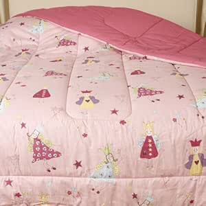 ashley laura princess comforter bedding fairy pink reversible fairies twin cotton fun