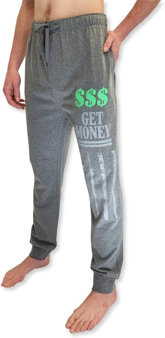 Akademiks Men's Ankle Cuffed Elastic Waistband Side Pockets Fitted