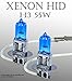 H3 55w 12V ABL 1Pair Light Xenon HID Super White Light Bulbs Replace