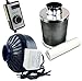 VenTech VT IF4+CF4-B Inline Exhaust Blower Fan with Carbon Filter and Variable Speed Controller, 190 CFM, 4