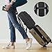 Tocode Travel Laptop Backpack, Business Anti Theft Laptops Backpack with USB Charging Port, Water Resistant College School Computer Bag for Women & Men Fits 15.6 inch Laptop - Black