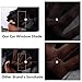 Baby Car Window Shade,Universal Rear Window Sun Shade with Breathable Mesh,Premium for Small & Medium Car Camping(2 Pack)