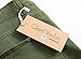 Qazel Vorrlon Men's Army Green Skinny Ripped Slim Fit Stretch Designed Destroyed Denim Jeans