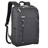 Koolerpek Laptop Backpack For Men, Waterproof Travel Bags for Business fits up to 15.6 Inch Macbook Computer in Black