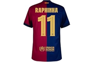 GENERIC Raphinha Men’s Soccer Jersey Fan Version Short Sleeve Shirt for Game Day, Training, or Casual Wear 2025
