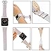 baozai Compatible Apple Watch Band Series 5 40mm 38mm, Iridescent Leather Band Replacement Strap for iWatch Series 5/4/3/2/1 Women