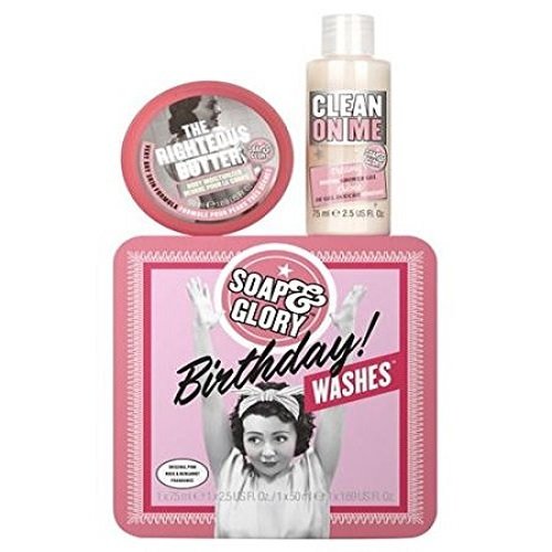 Soap And Glory Birthday Washes Gift Set